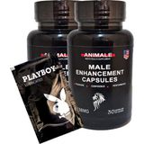Karahanbey Big Animale Erkeklere 2ADET 30LU Özel Bölge Şekillendirme Destekleyici BRK:015 + Hediy.e Playboy Ka