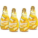 Karahanbey Bingo Soft Konsantre Çamaşır Yumuşatıcısı Nergis 1440 ml x 4 Adet