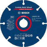 Karahanbey Bosch 1x Expert Carbide Multi Wheel Kesici Diskler (Sert Ahşap, Çivili Ahşap, Plastik, Alçıpan Pane