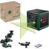 Karahanbey Bosch Home & Garden Quigo Green Çizgi Lazer(Daha Iyi Görünürlük Için Yeşil Lazer Teknolojisi,+/- 0,