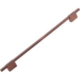 Karahanbey Boyut Soft Antik Bakır Renk Metal 256 mm Dolap Çekmece Kulbu Mutfak Dolabı Kapak Kulpları Mobilya