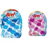 Karahanbey Bref Wc Brilliant Gel Duopack Klozet Bloğu 2 Okyanus 1 Çiçek, 3 x 2'li Paket
