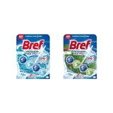 Karahanbey Bref Wc Power Aktiv Okyanus Kokulu Klozet Temizleme Topları, 1 x 1 Adet ve Bref Wc Power Aktiv Çam