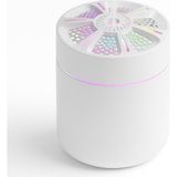 Karahanbey Busstier LED Işıklı Mini Aroma Difüzör Beyaz USB Hava Nemlendirici Sessiz Çalışan Taşınabilir Nem M