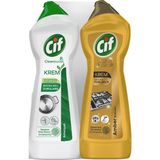 Karahanbey Cif Amonyaklı Yağ ve Kireç Sökücü 750 ml + Cif Altın Işıltısı Amber Kokulu 750 ml