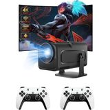 Karahanbey Çift Kollu Game Box Projeksiyon Cihazı Kumandalı Android Tv Dahili Hoparlör