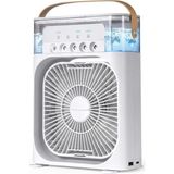 Karahanbey Concord Air Cooler Fan - Sulu Taşınabilir Mini Klima ve Hava Soğutucu, 3 Kademeli Türbin Vantilatör
