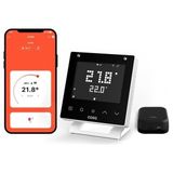 Karahanbey Cosa Akıllı Oda Termostatı V5, Wi-Fi Kablosuz Kombi ve Klima Kontrolü, Beyaz