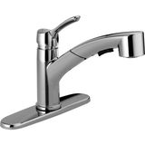 Karahanbey Delta Faucet 4140-TP-DST Collins Tek Saplı Trakt-Paket Çekmeli Mutfak Bataryası, Krom