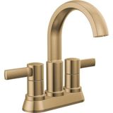 Karahanbey Delta Musluk Albion Centerset Banyo Bataryası, Altın 2 Kulplu Banyo Bataryası, Delta Banyo Lavabo B