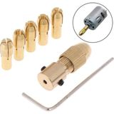Karahanbey Depolife Motor Için Küçük 3 Çene Pesnli Mandren 3.2mm Motor Girişli Okul Proje Ödev Uygulama Hobi