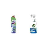 Karahanbey Domestos Tuvalet Temizleyici Renk Değiştiren Tuvalet Uzmanı Kireç 1 Adet ve Cif Power Shine Cleanbo