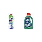 Karahanbey Domestos Tuvalet Temizleyici Renk Değiştiren Tuvalet Uzmanı Kireç Çözücü 750 ml 1 Adet ve Domestos