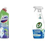 Karahanbey Domestos Tuvalet Temizleyici Renk Değiştiren Tuvalet Uzmanı Kireç Çözücü 750 ml 1 Adet(1) Cif Power
