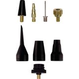 Karahanbey Einhell 8 Parça Kompresör Aksesuar Seti (Metal Top Iğnesi ve Bisiklet Lastikleri Için Supa
