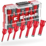 Karahanbey Einhell M-Case 7 Parça Fayans Delme Ucu Seti (Kuru Kesim Için M14 Bağlantılı, 7 mm Elmas K