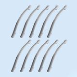 Karahanbey Elif Krom Metal 10 Adet Kulp 160 Mm-16 cm Mobilya Çekmece Mutfak Dolap Kapak Kulpları Kulbu Kulpu