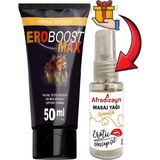 Karahanbey Eroboostmax 1 Tane Erkeklerin Gecesine Özel 50 ml Boost Krem + Afrodizayn Masaj Yağı