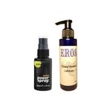 Karahanbey Eros Erkeklere Özel Sprey 50 ml Peak Power For Men Sprey + Eros 125 ml Lubricant Gel