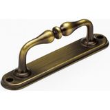 Karahanbey Eskitme Antik Sarı Metal Kapı Çekme Kolu 12 cm Dolap Mobilya Dolap Çekmece Tutamağı Kulp Kulpları