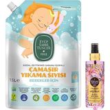 Karahanbey Eyüp Sabri Tuncer Vücut Spreyi Silky Touch ve Bebek Çamaşır Deterjanı