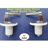 Karahanbey Feyza Metal Klozet Kapak Vidası Üstten Sıkmalı