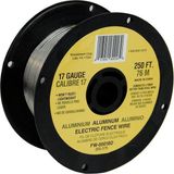 Karahanbey Fi-Shock FW-00018D Elektrikli Eskrim Için 17 Ölçer Alüminyum Tel, 250FT