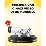 Karahanbey Film Dizi ve Oyun Için Taşınabilir Kablosuz Mini Projeksiyon