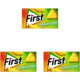 Karahanbey First Sensations Tropikal Meyve Aromalı Sakız 27 gr (3 Paketi)