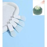 Karahanbey Gaman 4'lü Set Silikon Maske Sürme Spatulası Mini Boy Beyaz
