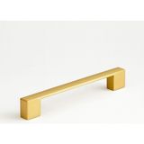 Karahanbey Gölcük 160 mm Metal Mat Altın Gold Kulp Mobilya Çekmece Mutfak Dolabı Dolap Kapak Kulpları Kulb