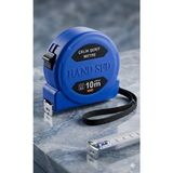 Karahanbey Hand Sfd Çelik Şerit Metre, 10M x 25MM, Sarı, Mavi ve Kırmızı Renk Seçenekleri, Ölçüm Aleti (Mavi)