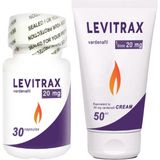 Karahanbey Helsol Levitrax 30LU Kapsüller + Levitrax 50 ml Krem: Erkeklerin Performanslarına Özel Set
