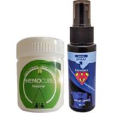 Karahanbey Hemocure Kremi 50 ml + Erkeklere Için Sprey