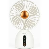 Karahanbey Hepu HP-F07 USB Şarjlı Sessiz Masaüstü Mini Fan 360 Derece Ayarlanabilir Gövde Vantilatör