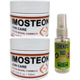 Karahanbey Imosteon Rahatlatıcı Masaj Bakım Kremi 150 ml x 2 Ad+Çörek Otu Yağı ile 30 ml