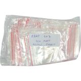 Karahanbey Kilitli Naylon Torba Poşet 6x7 cm Şeffaf 100 Adet 1 Paket