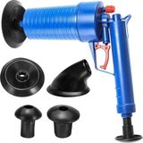 Karahanbey Kyrotech Basınçlı Hava Gider Açıcı Tabanca, 4 Kauçuk Adaptörlü, Kimyasalsız Mekanik Boru Te