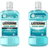 Karahanbey Listerine Breath Freshening Ağız Bakım Ürünü, Cool Mint, Hafif Tat, 500ML ve Listerine Cool Mint Ağ
