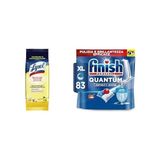 Karahanbey Lysol Pratik Yüzey Temizleyici Antibakteriyel Islak Mendil Turunç Bahçesi (1 x 72 Adet) ve Finish Q