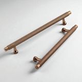 Karahanbey Martin Bronz Metal Kulp 192 mm Mobilya Çekmece Mutfak Dolabı Dolap Modern Kapak Kulpları Grip Desen