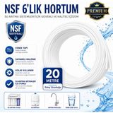 Karahanbey Nsf Premium 6’lık Su Arıtma Hortumu 20 Metre 608696155