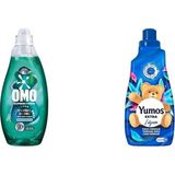 Karahanbey Omo Express Fresh Kötü Koku Karşıtı Beyaz & Renkliler Sıvı Çamaşır Deterjanı 1480 ml +Yumoş Extra 1