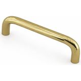 Karahanbey Özen Metal (96 mm - 9.6 Cm) Titanyum Renk Mobilya Mutfak Çekmece Dolap Kapak Kulbu Kulpu Kulpları