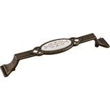 Karahanbey Palmira Eskitme Antik Sarı Metal Kulp (128 mm - 12.8 Cm) Mobilya Mutfak Çekmece Dolap Kulpu Kulbu K