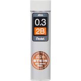 Karahanbey Pentel Mekanik Kurşun Kalem Ucu, 15 Adet, 0.3 Mm, 2b