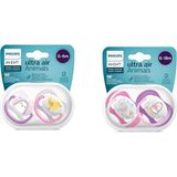 Karahanbey Philips Avent SCF080/06 Ultra Air Emzik (0-6 Ay) Kız & SCF080/08 Ultra Air Emzik (6-18 Ay) Kız