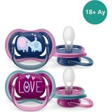 Karahanbey Philips Avent Ultra Air Emzik 18 Ay 2'li Kız SCF349/22
