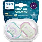 Karahanbey Philips Avent Ultra Air Gece Emziği 0-6 Ay, 2'li Paket, Kız
