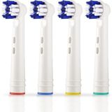 Karahanbey Pi&go Oral B Şarjlı Diş Fırçası Uyumlu Yedek Başlık - Elektrikli Diş Fırçası Yedek Başlığı, 4 Adet